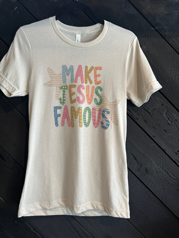 Make Jesus Famous Graphic