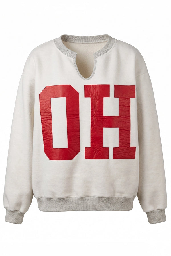 OHIO- Reversible Sweatshirt